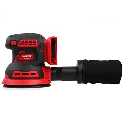 Аккумуляторная эксцентриковая шлифмашина Wortex COS 1218 E 1334402, в коробке ALL1 SOLO в кор. бесщеточный, 18В, 125 мм, 700