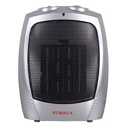 Керамический тепловентилятор Eurolux ТВК-EU-1 67/2/6, 4606059034384, с обдувом (электропитание 220 В, мощность 2000 вт, напольный)