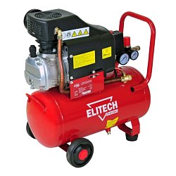 Компрессор коаксиальный масляный Elitech КПМ 400/50 Промо 187845