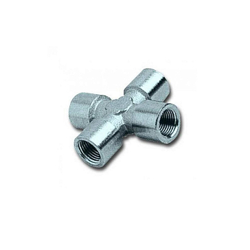 Изображение товара Переходник 1254/2 250/2 крест FFFF1/4" (блистер) от Gav