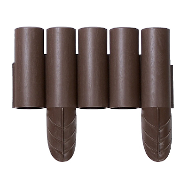 Изображение товара Бордюр для сада Prosperplast IPALPLUS-R222 Palisada 2.35м коричневый