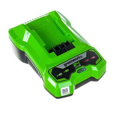 Изображение товара Быстрое зарядное устройство Greenworks 24В, 4А для аккумуляторов