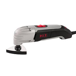 Многофункциональная машина P.I.T. PMT350-C1 (сетевая, 350 Вт, 220000 оборотов/мин, пильные полотна, вес 1.3 кг)