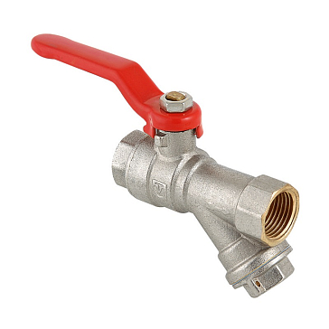 Изображение товара Шаровой кран Valtec VT.292.N.05 3/4" с встроенным фильтром для водоснабжения и отопления