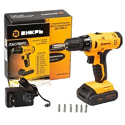 Аккумуляторная дрель-шуруповерт Вихрь ДА-18Л-2 72/14/16