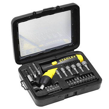 Изображение товара Отвертка реверсивная Stanley 0-63-022 с битами Torx
