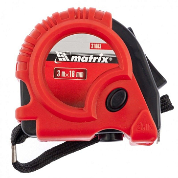 Изображение товара Рулетка Matrix Rubber 31003 (3 м, 16 мм)