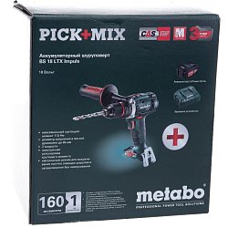 Дрель-шуруповерт Metabo BS 18 LTX Impuls T03470, 3.5Ач