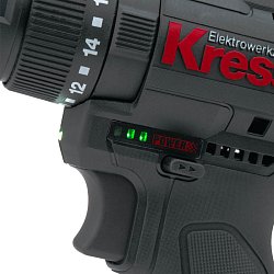 Аккумуляторная дрель-шуруповерт ударная Kress KU362 (бесщеточная, напряжение 12В, вес 1.5 кг)