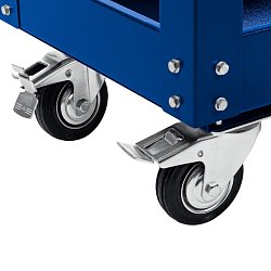 Инструментальная тележка с выдвижным ящиком Зубр Профессионал 38914 (820х405х955 мм, 2 полки)