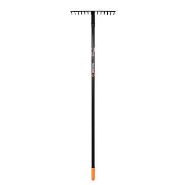 Изображение товара Грабли прямые Вихрь 73/7/1/13, 14 зубьев, сталь, с металлическим черенком 