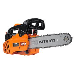 Бензопила для резьбы скульптур одноручная Patriot 2512 (рабочий объем 25 см3, количество звеньев 44, ширина паза 1.3 мм)