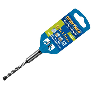 Изображение товара Бур по бетону Практика Профи 911-185 SDS-plus 5.5х50/110 мм