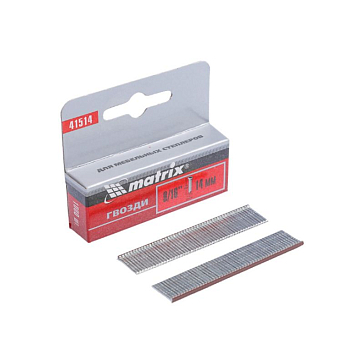 Изображение товара Гвозди со шляпкой Matrix MASTER 41514, 14 мм, 1000 шт