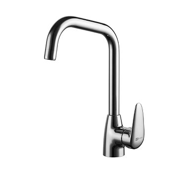 Изображение товара Смеситель для кухни Lemark Pramen LM3355C (с высоким поворотным изливом, хром)