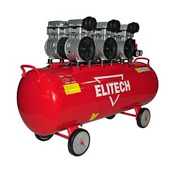 Компрессор коаксиальный безмасляный Elitech КПБ 450/100М 199898