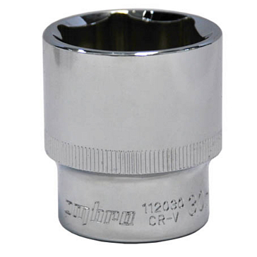 Изображение товара Головка торцевая Ombra 112030 1/2 дюйма 30 мм для гайок и болтов с внутренним шестигранником