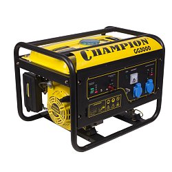 Генератор Champion GG3000 (2,3/2,5кВт, 7 л/с,15л, 40кг)