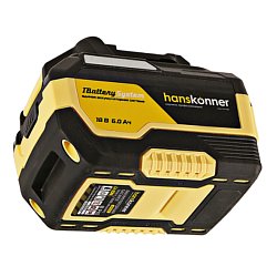 Аккумулятор Hanskonner HBP2006, 18 В, 1BS, 6.0 Ач, USB-разъем