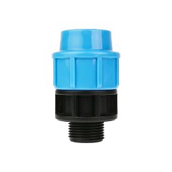 Переходная муфта Джилекс ПНД 9135, наружная резьба, 1", 32 мм