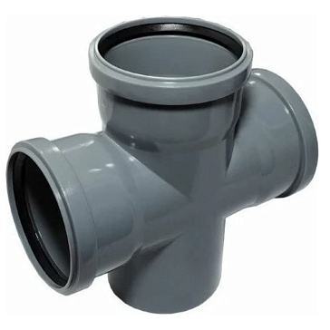 Изображение товара Одноплоскостная крестовина Контур 110x110x110x90 для наружной канализации