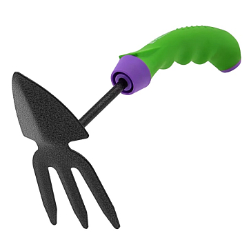 Изображение товара Мотыжка Palisad 62377 3-зубая комбинированная для сада надежная и легкая