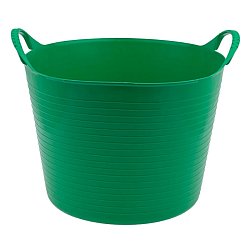 Ведро Сибртех 67506, гибкое, сверхпрочное, 40 л, зеленое