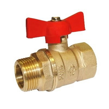 Изображение товара Кран шаровой Галлоп DN-20 СТАНДАРТ 231 бабочка В*Н 0103188