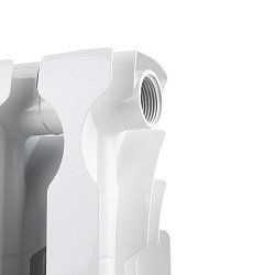 Радиатор биметаллический узкий Rommer Optima BM 500 (6 секций, боковое подключение трубы)