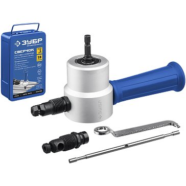 Изображение товара Набор Сверчок Зубр Профессионал насадка-ножницы для реза металла