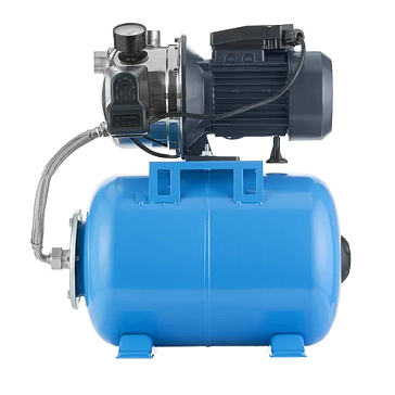 Изображение товара Станция авт.водоснабжения Unipamp AUTO JS 100, 1050 Вт max (750 Вт), Hmax-40м, Qmax-55 л/мин, корпус-нерж.сталь, 69252