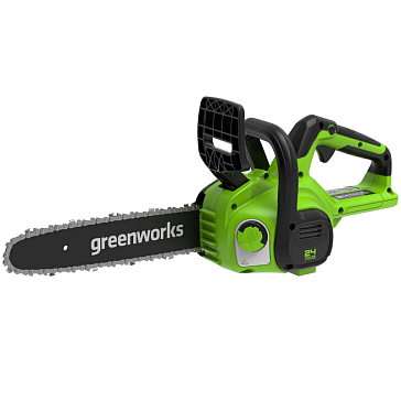 Изображение товара Цепная пила аккумуляторная Greenworks G24CS25K4 24V 25см 4Ач