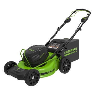 Изображение товара Газонокосилка аккумуляторная Greenworks GC82LM51SP2 профессиональная