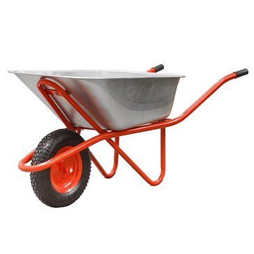 Изображение товара Тачка строительная одноколесная Eco WB301-1, 130л, 300кг, пневмоколесо 4.00-8