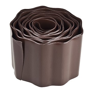 Изображение товара Лента бордюрная Grinda 422247-15, коричневая, 15смх9м