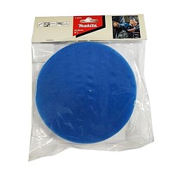 Насадка полировальная из поролона Makita D-62549, 125 мм, плоская, синяя, липучка