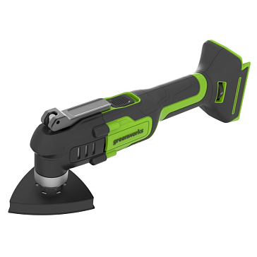 Изображение товара Реноватор аккумуляторный Greenworks 3400307 с 4 насадками и подсветкой