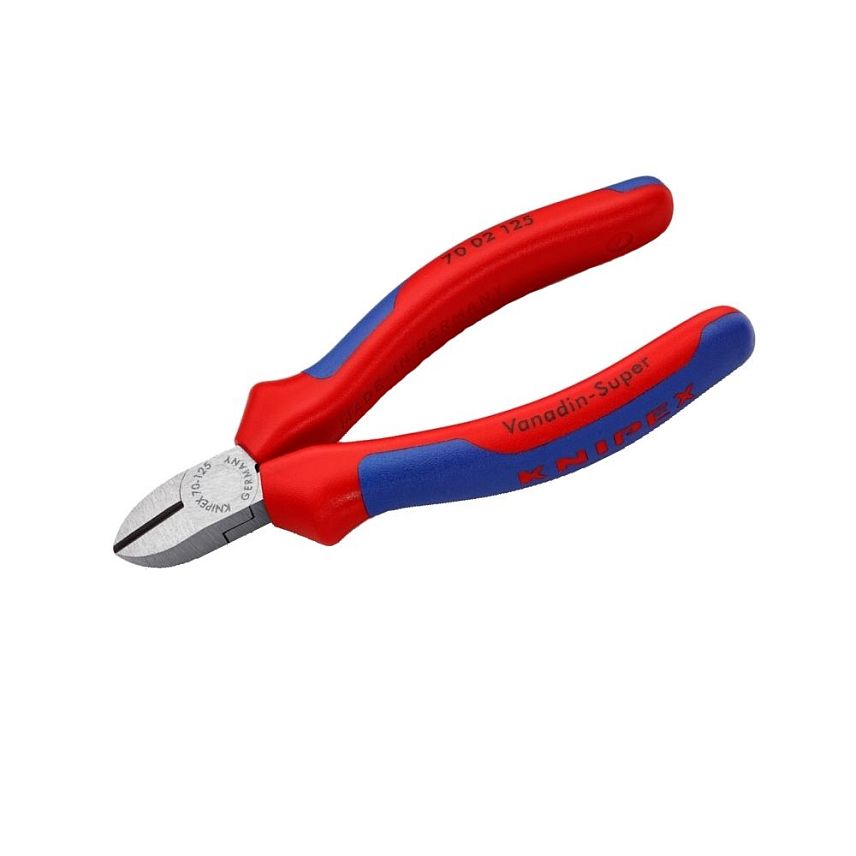 Кусачки KNIPEX боковые, черненые, 125 mm, KN-7002125 во Владимире