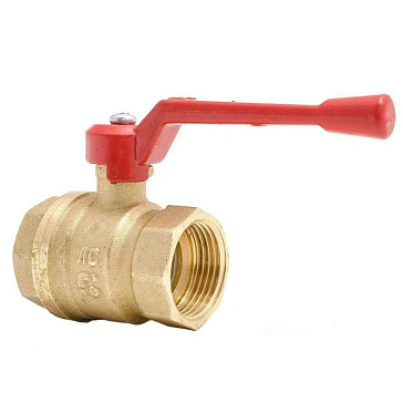 Изображение товара Шаровой кран Баз 11Б27п1 Ду 40 А30 г/г с рычагом для систем отопления и водоснабжения