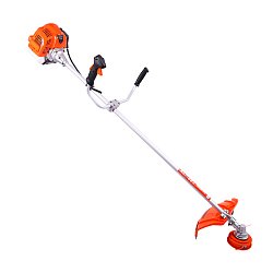 2-х тактный бензиновый триммер Patriot PT 5555ES Country (объем двигателя 52 см³, бак 1.1 л, леска + нож)