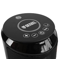 Керамический тепловентилятор Denzel DTFC-2000X 96426 (2 кВт, wi-fi, пульт, динамик, вращение, 3 режима)