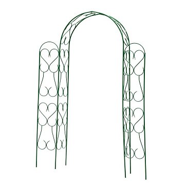 Изображение товара Декоративная арка Grinda АМПИР 422253, 240 х 120 х 36 см, угловая, разборная, стальная