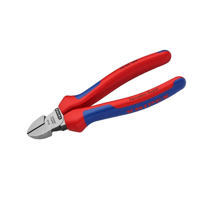 Кусачки боковые KNIPEX, черненые, 160 mm, KN-7002160 в Рыбинске