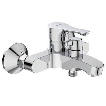 Изображение товара Настенный однорычажный смеситель Vidima Wave BA416AA хром для ванной душа