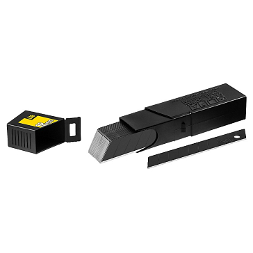 Изображение товара Лезвие Olfa BLACK MAX OL-LBB-50B для канцелярского ножа (8 сегментов, в упаковке 50 шт)