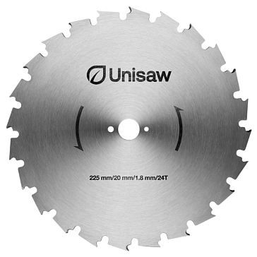 Изображение товара Диск Unisaw 24Т 225x20 мм, валочный, 1,8 мм толщина SPRO-05824