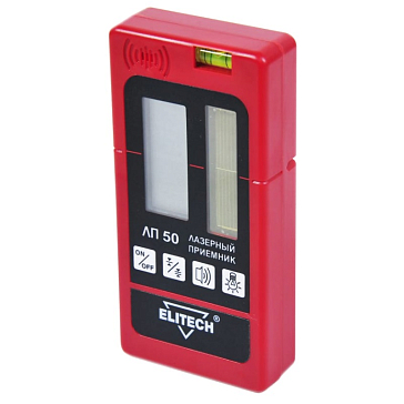 Изображение товара Лазерный приемник Elitech ЛП 50 с дальностью 50 м и высокой точностью