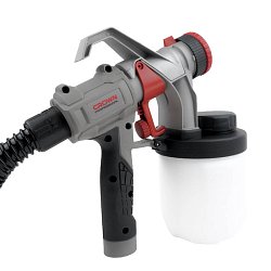 Электрический краскопульт Crown CT31014, объем бачка 0,9 л, 100 DIN
