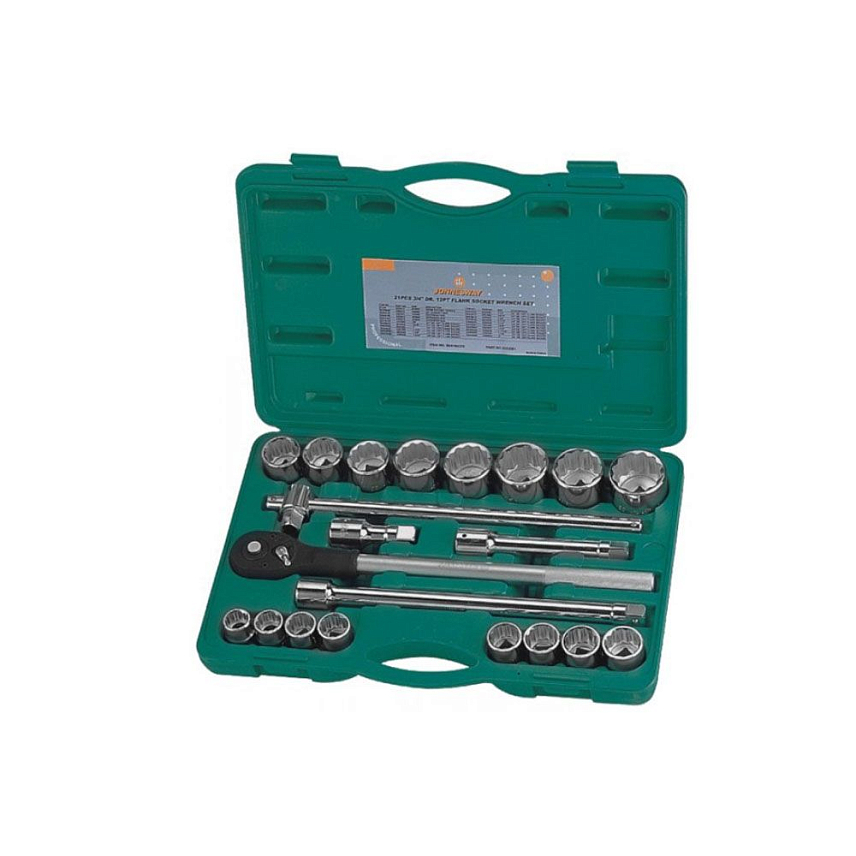 Набор головок торцевых дюймовых Jonnesway S04H6422S, 3/4"DR, 7/8"-2", 21 предмет в Твери