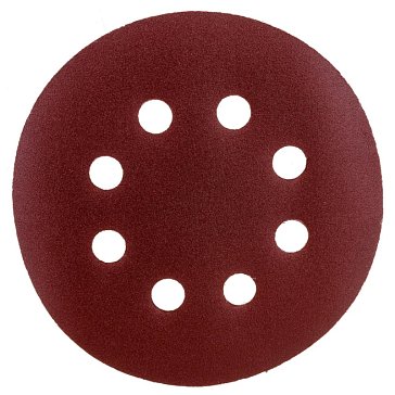 Изображение товара Круги абразивные Cutop Profi 85-626 125 мм 5 шт R320 перфорированные на ворсовой основе